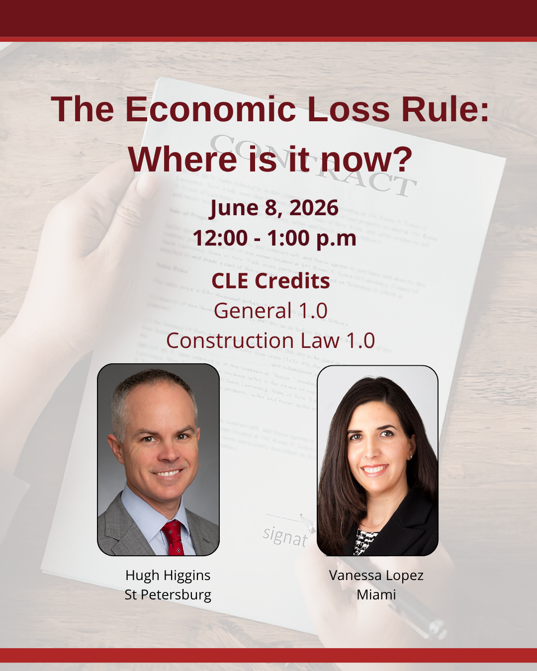 9525 The Economic Loss Rule: Where is it now?